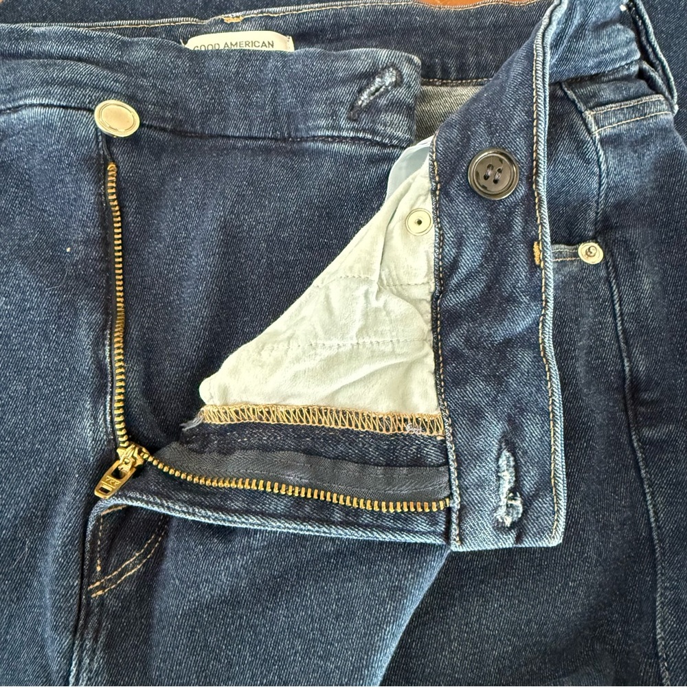 Good American Good Legs Crossover Jeans Women’s Size 16 Skinny High Waist - Picture 11 of 11